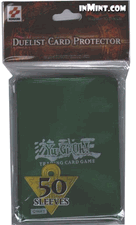 Yugioh! Duelist Card Protectors - Green (50 sleeves)