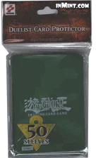 Yugioh! Duelist Card Protectors - Green (50 sleeves)